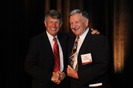 Jim Hamilton with Co-Founder and 2010 Inductee Doc Daugherty 
